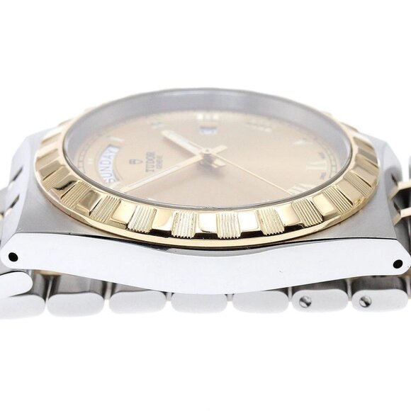 TUDOR Royal 28603 Day Date YG2 tone Gold Dial Automatic Men's Watch_877705 - Picture 5 of 7